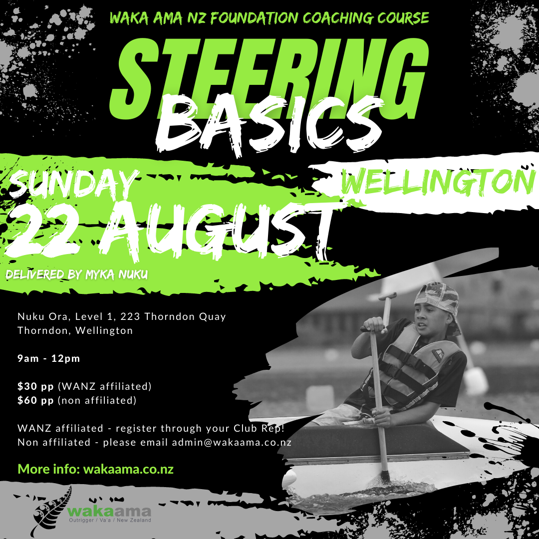 Enter now! Foundation Coaching - Steering Basics (Wellington)